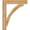 Ekena Millwork Thorton Block Rough Sawn Bracket, Western Red Cedar, 6"W x 40"D x 48"H BKT06X40X48THR05RWR - alternate 2